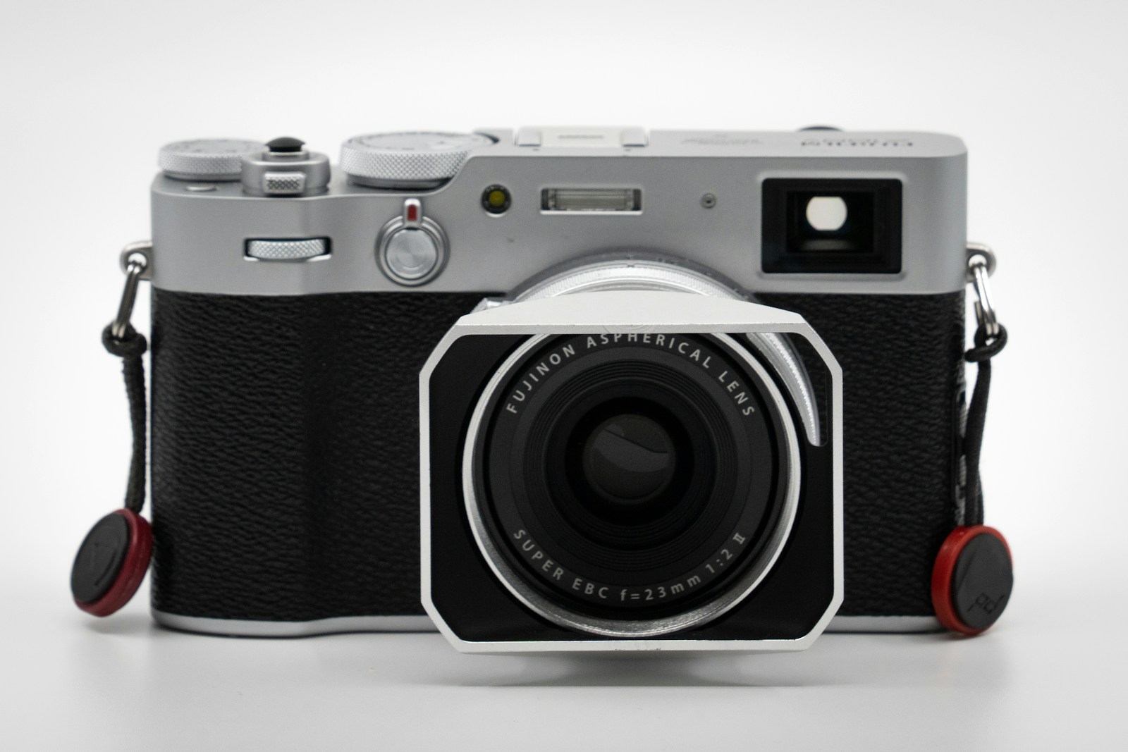 black and silver dslr camera